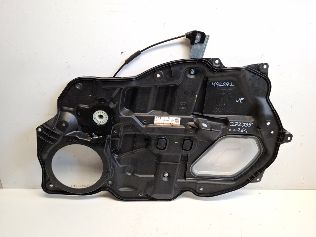 Mazda 2 5 ajtós jobb elsõ Ablakemelõ szerkezet elektromos D6515897XB 1. kép