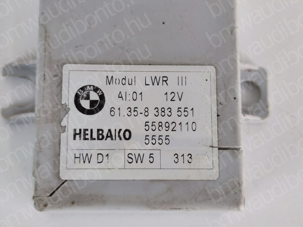 BMW Z8 Roadster (E52) Lámpa vezérlőegység/modul (LCM) (8383551, 61358383551, 61350141226) 2. kép