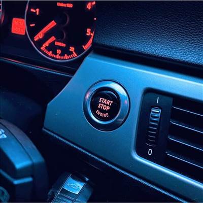 BMW E90/E60/E70/E71/E83/E87 Start-Stop, indító gomb