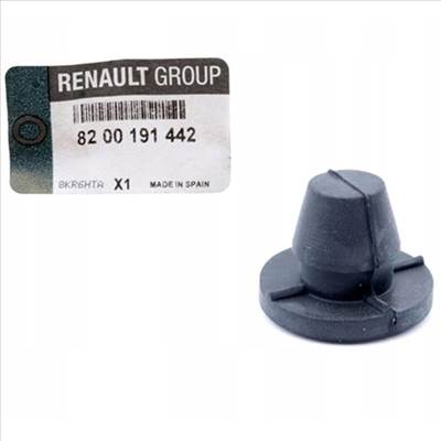 Renault Modus 1.4 16V, 1.6 16V gyári új felső motorburkolat rögzítő gumibaba, gumidugó 2004-2012-ig