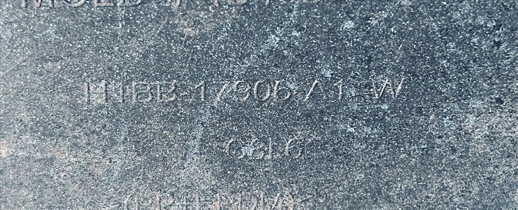 Ford Fiesta Mk7 Hátsó lökhárító 3. kép