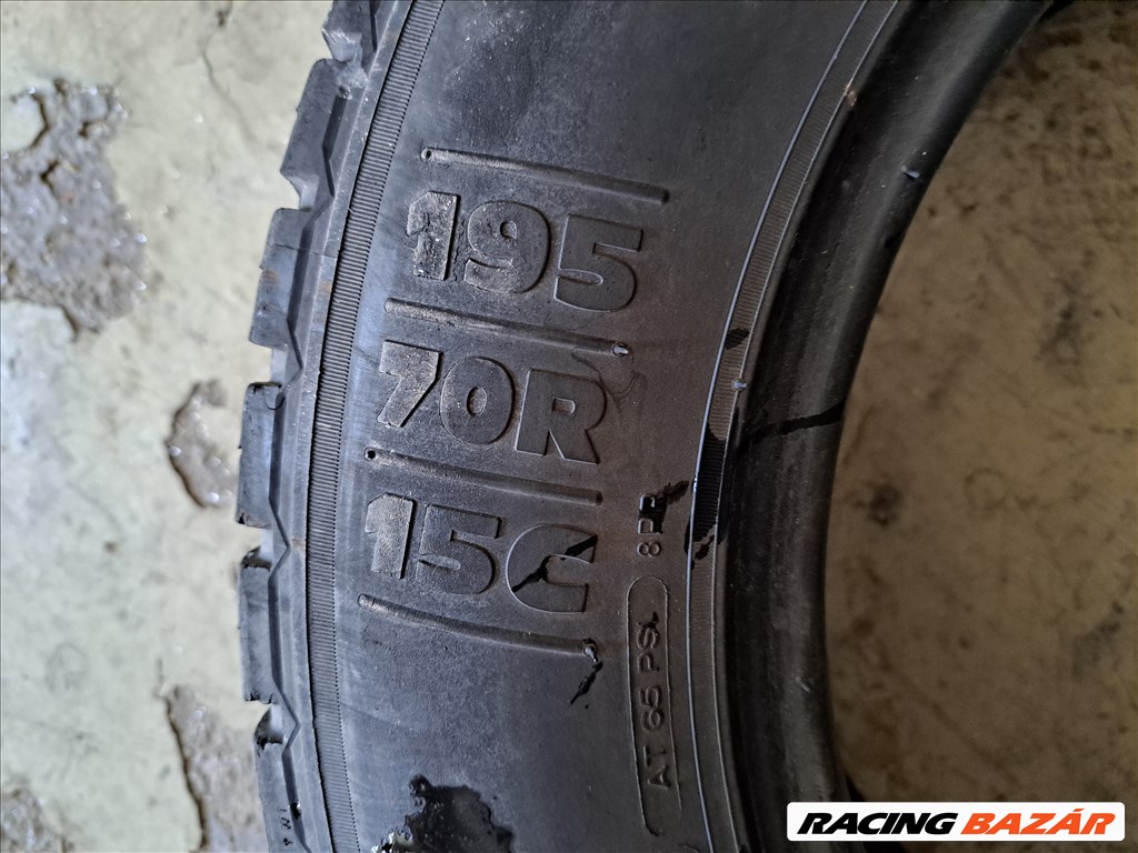 1db 195/70 R15C Kleber Transpro  nyári teherautó gumi eladó!!!  4. kép