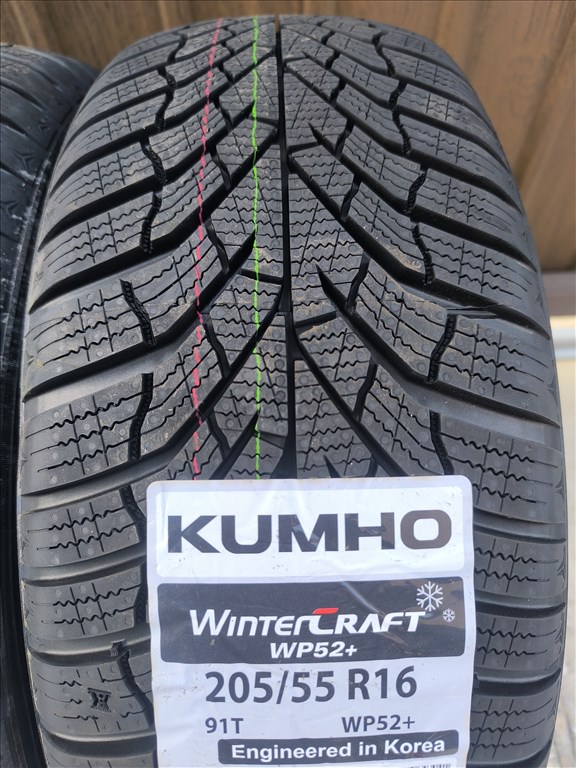 205/55R16 ÚJ Kumho téli gumi garnitúra 205/55 r16 2. kép