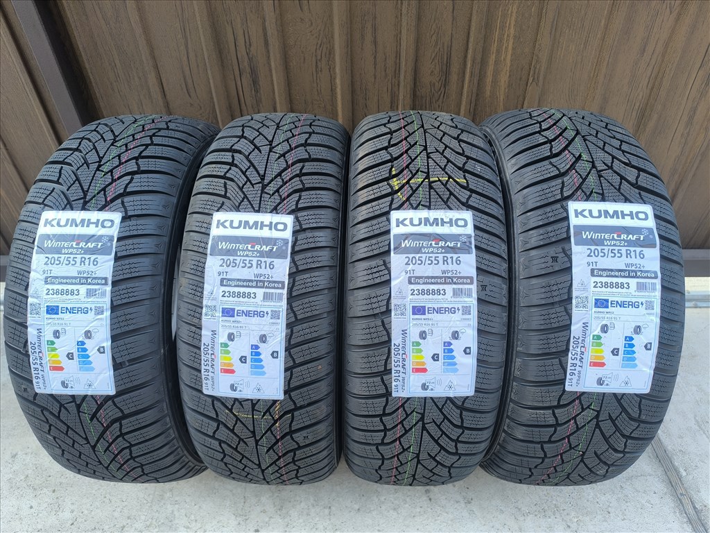 205/55R16 ÚJ Kumho téli gumi garnitúra 205/55 r16 1. kép
