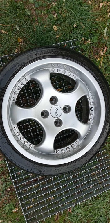  4x114.3 lyukosztású 8JJ 17" újszerű Aluett alufelni 3. kép