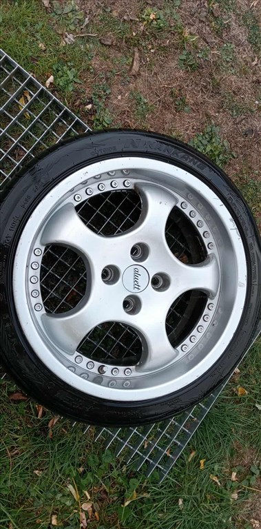  4x114.3 lyukosztású 8JJ 17" újszerű Aluett alufelni 4. kép