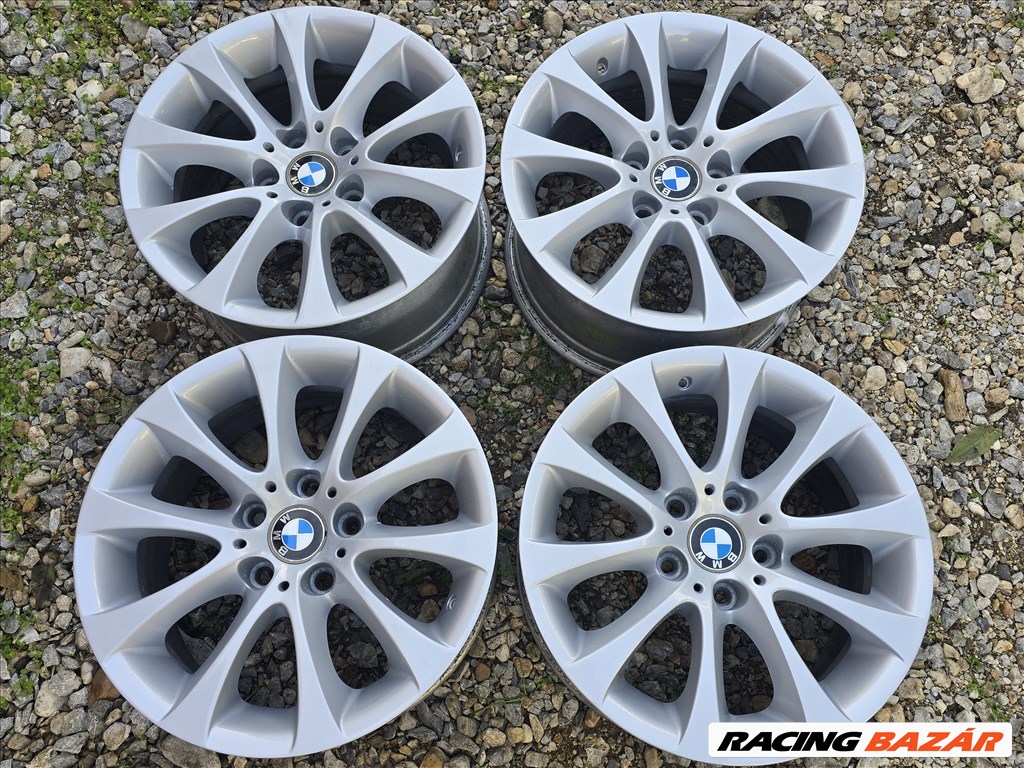 17-es, 5x120-as újszerű gyári BMW kétszéles alufelni 2. kép