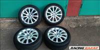  17" újszerű RONAL alufelni, rajta 225/50 használt Continental nyári gumi gumi 