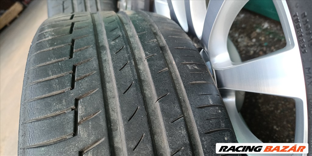  17" újszerű RONAL alufelni, rajta 225/50 használt Continental nyári gumi gumi  6. kép