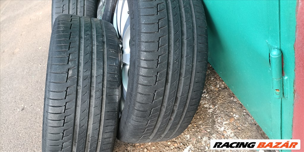  17" újszerű RONAL alufelni, rajta 225/50 használt Continental nyári gumi gumi  4. kép