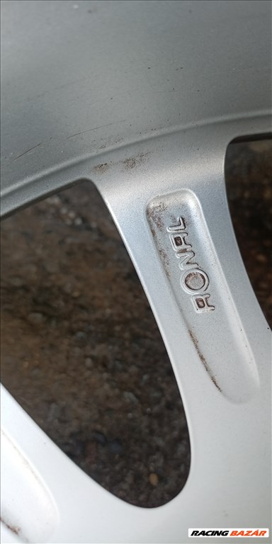  17" újszerű RONAL alufelni, rajta 225/50 használt Continental nyári gumi gumi  9. kép