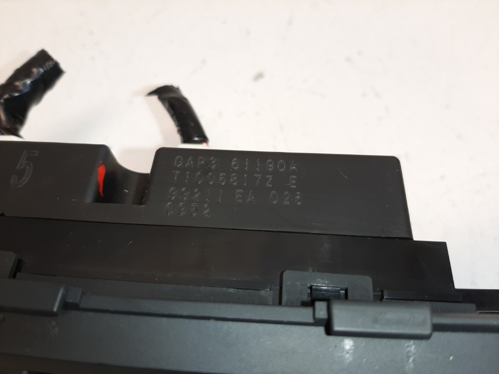 Mazda 6 (GH) fûtéskapcsoló (fûtés kapcsoló) GAP361190A 3. kép