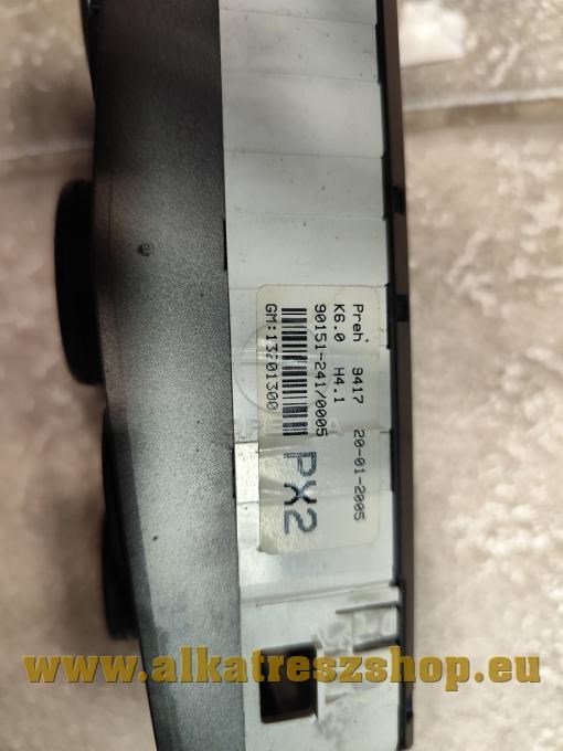 Opel Astra H fűtés kapcsoló manuális 4 fokozatú 2. kép