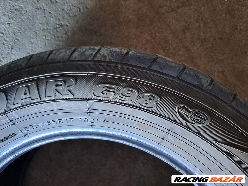 2db 225/65 R17 Yokohama Geolandar G98 nyári gumi eladó!!! (DOT2020,36hét) ára! 15000Ft/db 5. kép
