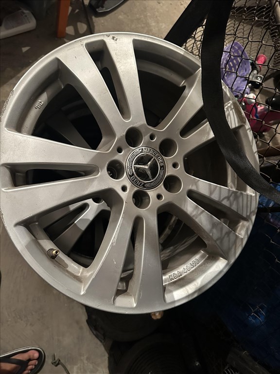  5x112 lyukosztású 8Jx17" használt alufelni 1. kép