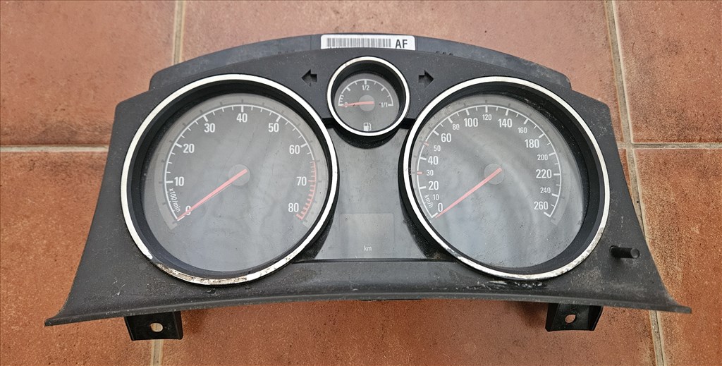 Opel Astra H, Opel Zafira B Műszercsoport kilóméteróra AF 13463256 1. kép