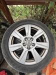  17" használt alufelni, rajta 225/50 használt Continental nyári gumi gumi 