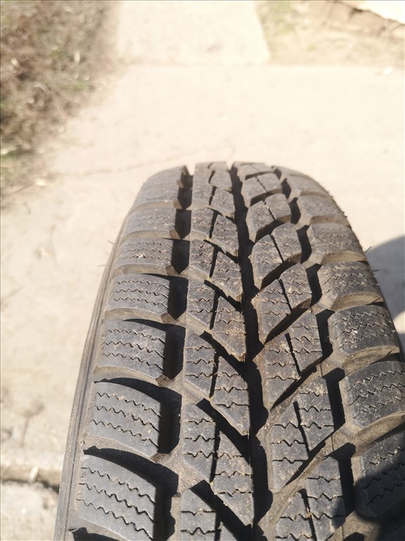  OPEL Corsa alól 4x100 lyukosztású 13" gyári lemezfelni, rajta 155/80 téli gumi eladó 7. kép