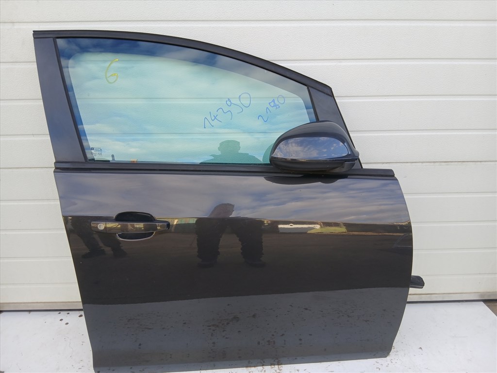 14390 Opel Astra J 2009-2015 Jobb első Ajtó Grafit Z190 4. kép