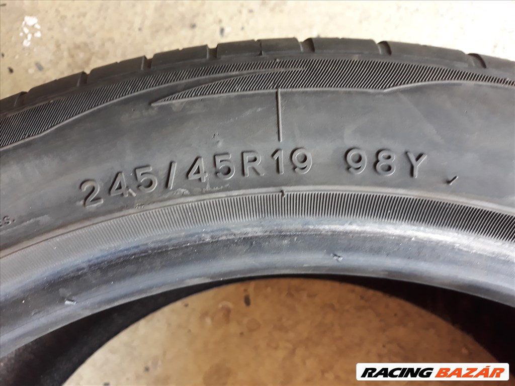 2db 245/45 R19 98Y Linglong Green-Max  nyári gumi eladó! ára! 10000Ft/db 5-6mm minta 6. kép