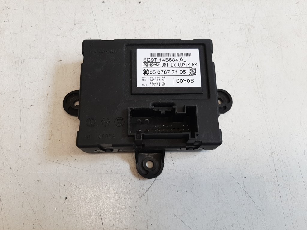 Ford S-max jobb hátsó ajtó elektronika 6G9T14B534AJ 1. kép
