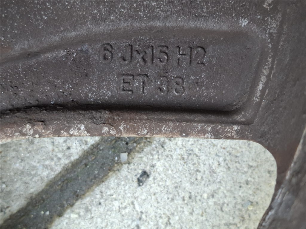  Golf IV / Bora 5x100 6J 15" gyári alufelni (25502) 8. kép