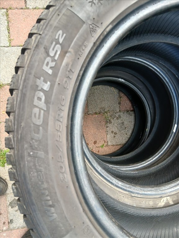  205/55R16 használt Hankook téli gumi szett 2019 6mm 2. kép