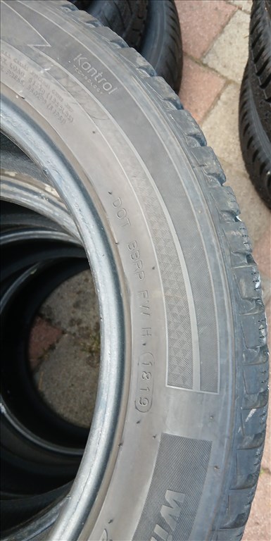  205/55R16 használt Hankook téli gumi szett 2019 6mm 3. kép