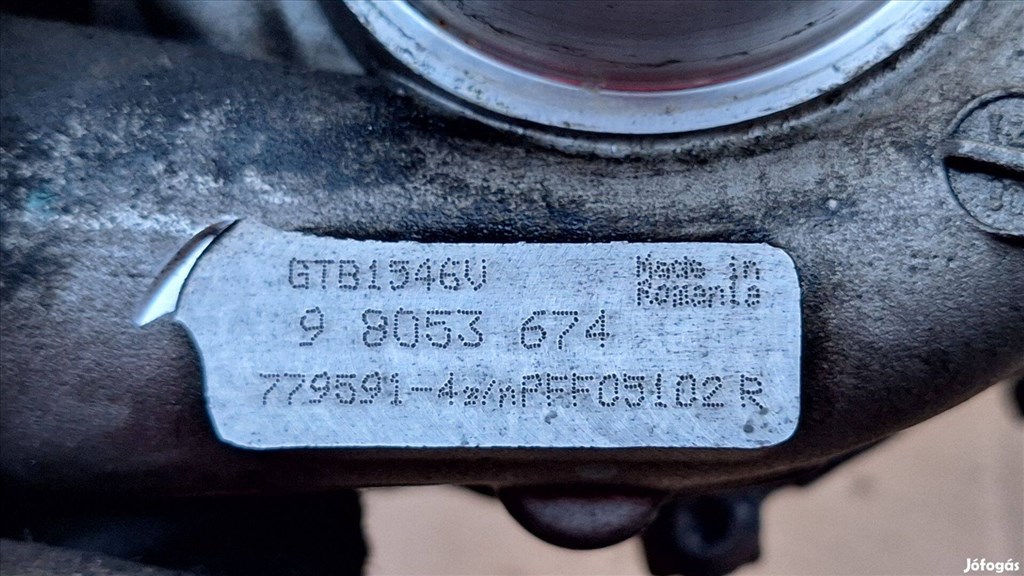 Opel Astra J A17Dtj turbó 98053674 2. kép