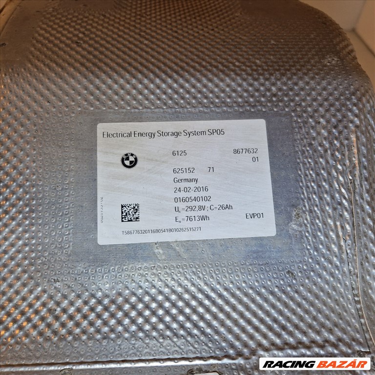 BMW 2 Active Tourer (F45) 225xe 1.5 PHEV 224 LE hybrid akkumulátor  61277633741 61278620203 3. kép