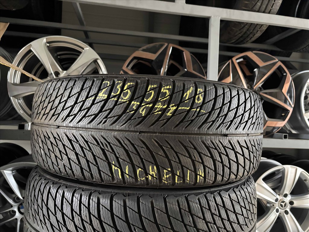 235/55 r18 Michelin 2022 téligumi 4db eladó 235/55r18 garnitúra 1. kép