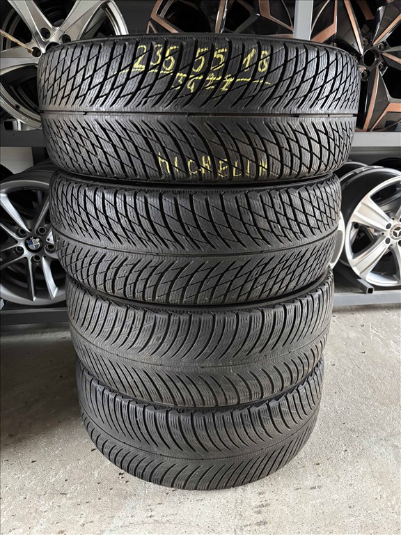 235/55 r18 Michelin 2022 téligumi 4db eladó 235/55r18 garnitúra 5. kép