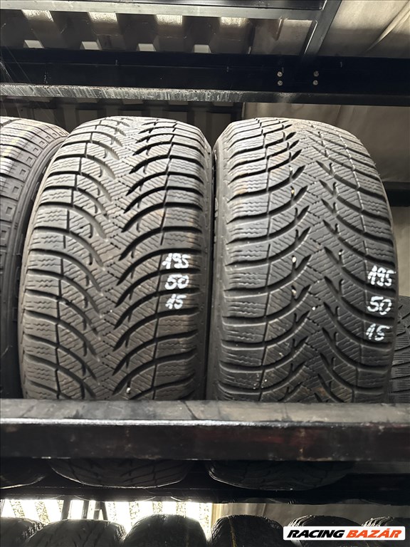 195/50 R15 Michelin Alpin A4 82T | 6mm l 2db l DOT2512 1. kép