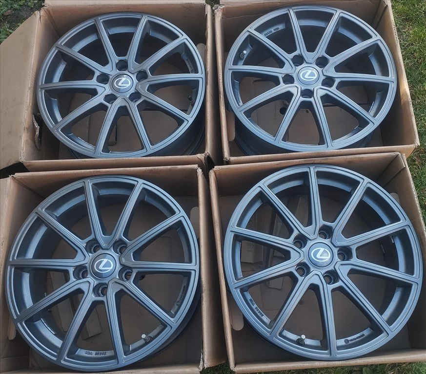 5x114,3 17 Toyota Lexus alufelni r17 " TPMS 6. kép