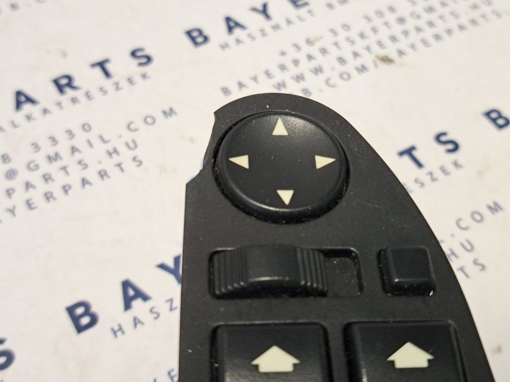 BMW E39 ablakemelõ kapcsoló tükörállító - ANGOL, hibás 3. kép