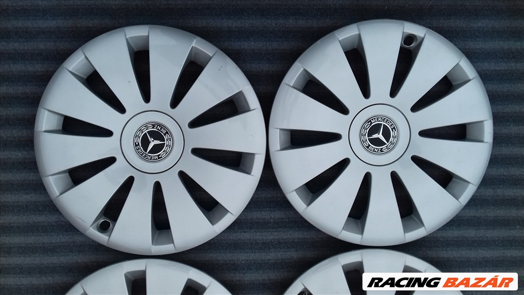 16 colos gyári Mercedes dísztárcsa garnitúra 2. kép