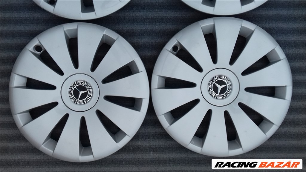 16 colos gyári Mercedes dísztárcsa garnitúra 3. kép