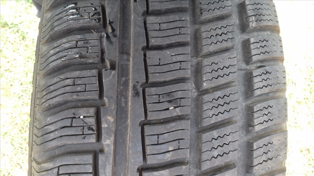  5x114.3 osztású 17" lemezfelni, rajta 225/65 használt Cooper téli gumi Kia Hyundai Mazda Mitsubishi 6. kép