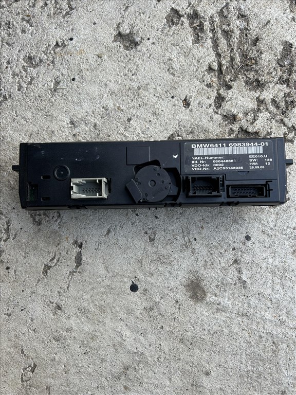 BMW 1-es sorozat E81, E82, E87, E88 Klímavezérlő panel 2. kép
