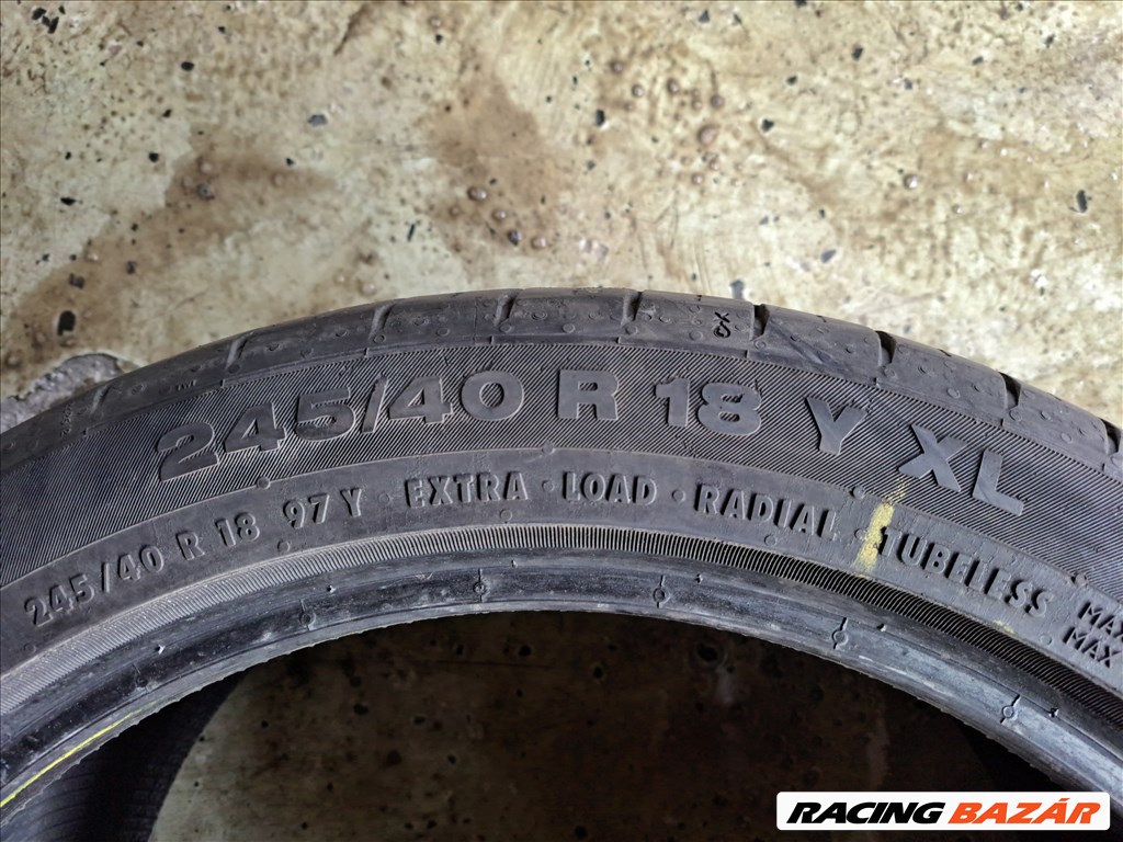 1db 245/40 R18 Y XL Continental Contisportcontact 5 nyári gumi eladó! (DOT2020) 3. kép