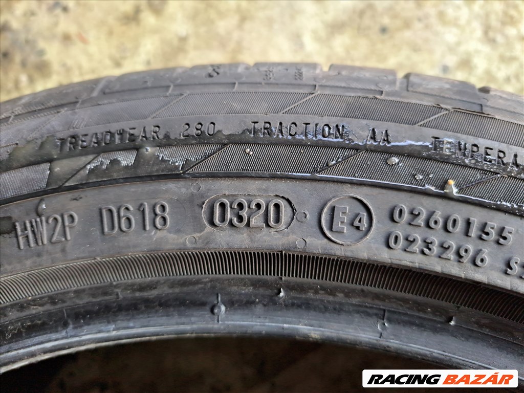 1db 245/40 R18 Y XL Continental Contisportcontact 5 nyári gumi eladó! (DOT2020) 4. kép