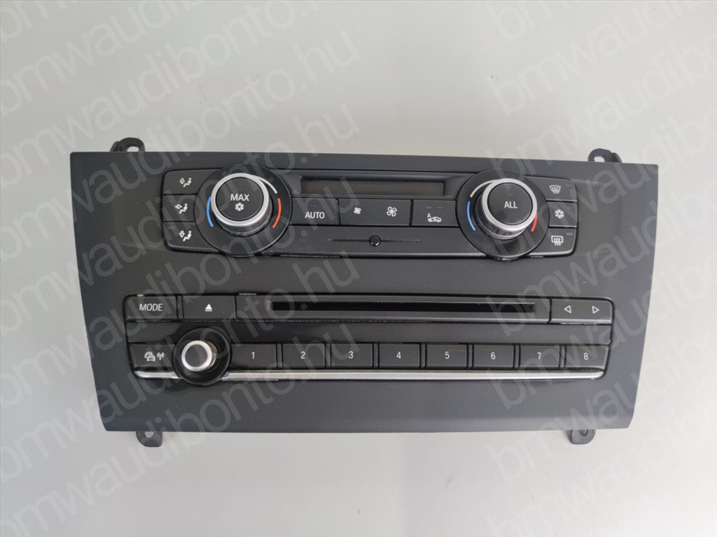 BMW X3 (F25) Fűtéskapcsoló egység/modul (digit klímás) (9208591, 61319208591, 61319351155) 1. kép