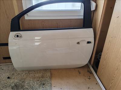 Fiat 500 fehér bal ajtó, hibátlan 
