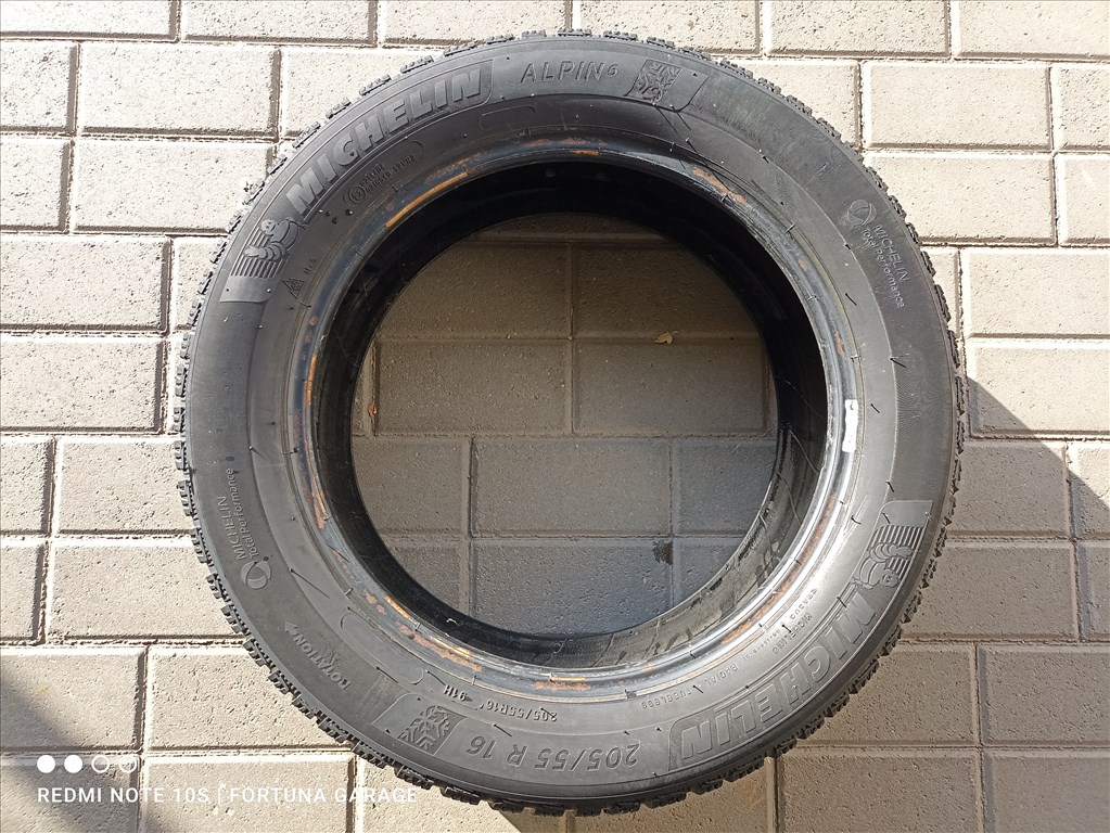 205/55 R16" Michelin használt téli garnitúra (1) 3. kép