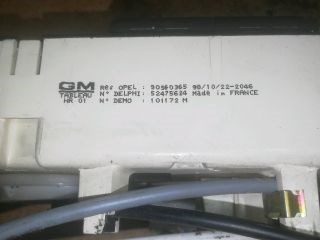 Opel Astra G Fűtéskapcsoló (Nem klímás) *123122* gm-90560365 3. kép