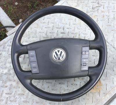Volkswagen Phaeton VW Phaeton bőr multi kormánykerék, kormány + légzsák 
