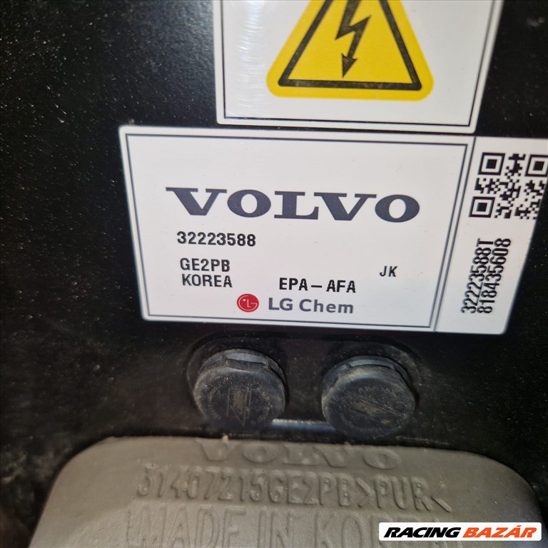 Volvo XC60 II T8 Hybrid 2.0 hybrid akkumulátor  32263744 32223588 6. kép