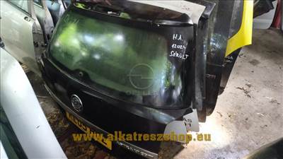 Opel Astra H csomagtérajtó. Kombi. Fekete. Alja sérült. 
