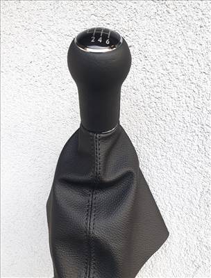 VW Passat B5.5 gyári új bőr váltógomb fekete szoknyával