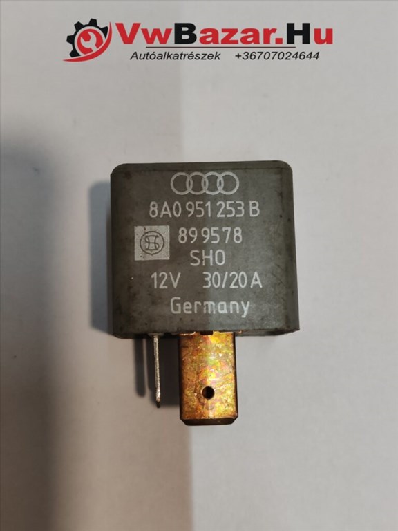 Relé 208 (8a0951253b) 8A0951253B 2. kép